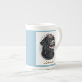 Labradoodle Liebhaber von Kunst Prozellantasse