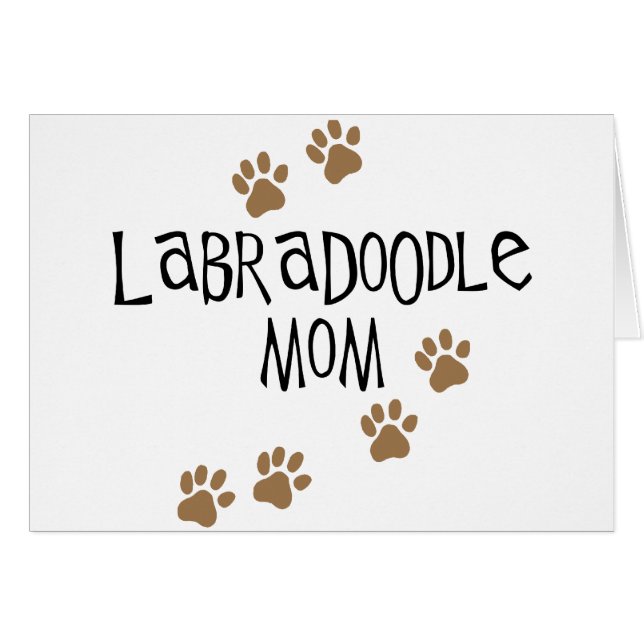 Labradoodle Mama (Vorderseite (Horizontal))