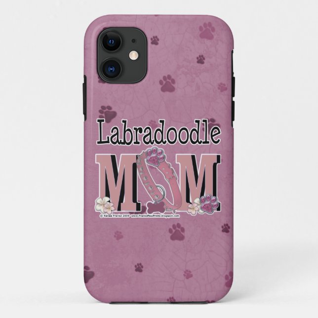 LabraDoodle MAMMA Case-Mate iPhone Hülle (Rückseite)