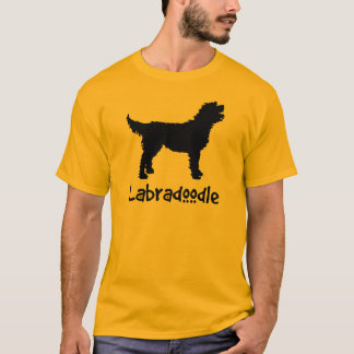 Labradoodle mit coolem Text T-Shirt