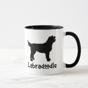 Labradoodle mit coolem Text Tasse
