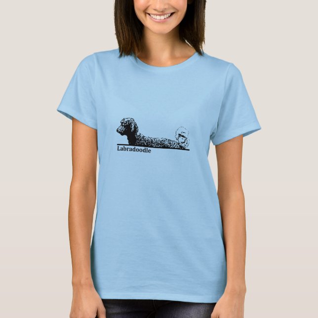 Labradoodle nobel T-Shirt (Vorderseite)
