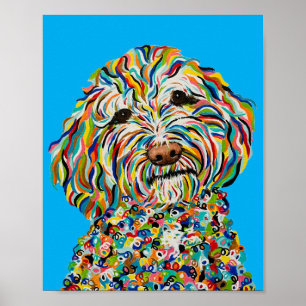 Labradoodle Poster