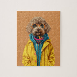 Labradoodle Puzzle mit Geschenkboxen
