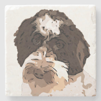 LABRADOODLE STEINUNTERSETZER