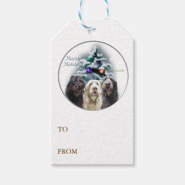 Labradoodle Trio Christmas Geschenkanhänger