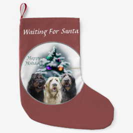 Labradoodle Trio Christmas Kleiner Weihnachtsstrumpf