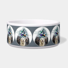 Labradoodle Trio Christmas Napf