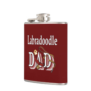 Labradoodle-Vater Flachmann