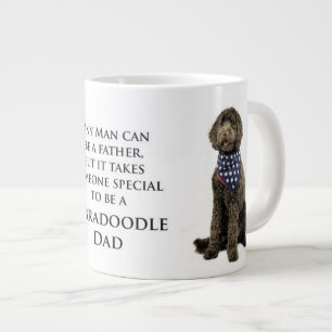 Labradoodle Vater-Tasse Jumbo-Tasse
