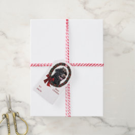 Labradoodle Weihnachten Geschenkanhänger