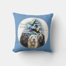 Labradoodle Weihnachten Kissen