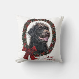 Labradoodle Weihnachtsgeschenke Kissen