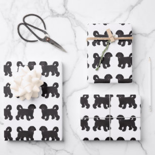 Labradoodle Wrapping Paper Sheets Geschenkpapier Set