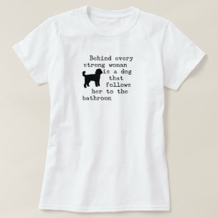 Labradoodle-Zitat mit Hundehumor T-Shirt