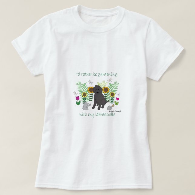 LabradoodleBlk T-Shirt (Design vorne)