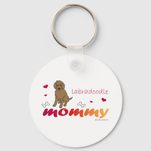 LabradoodleChoco Schlüsselanhänger
