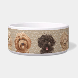 ©LabraDoodleFriends Labradoodle Schüssel Brown