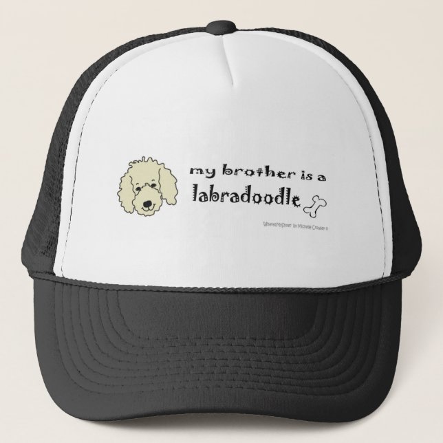 LabradoodleYellowBrother Truckerkappe (Vorderseite)