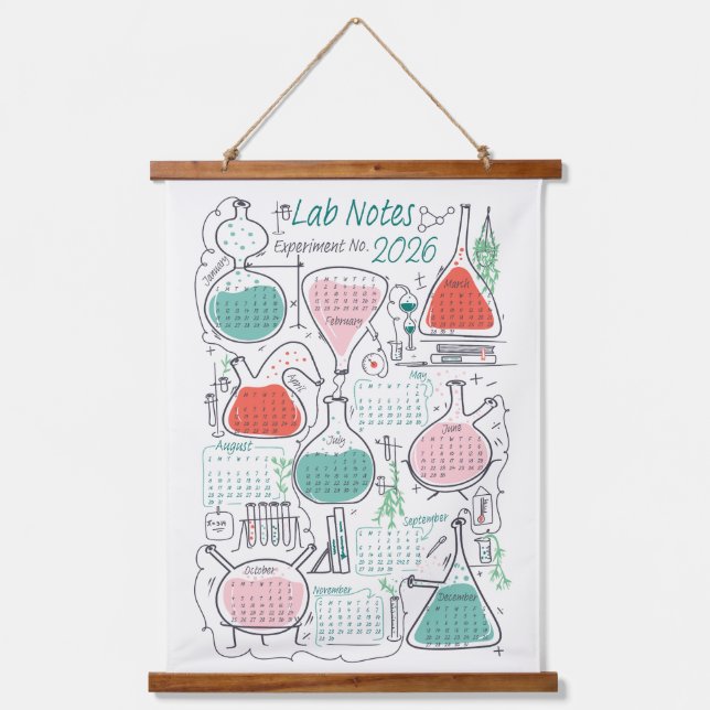 Labrador 2026 wandteppich mit holzrahmen (Vorderseite)