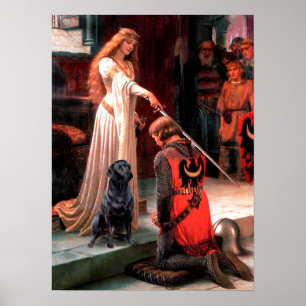 Labrador 4 (schwarz) - The Accolade Poster