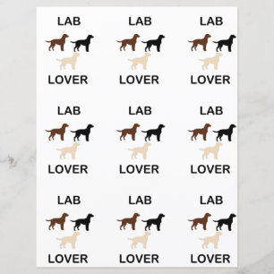 Labrador Alle Farben Silhouette