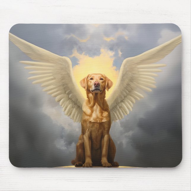 Labrador Angel Mousepad (Vorne)