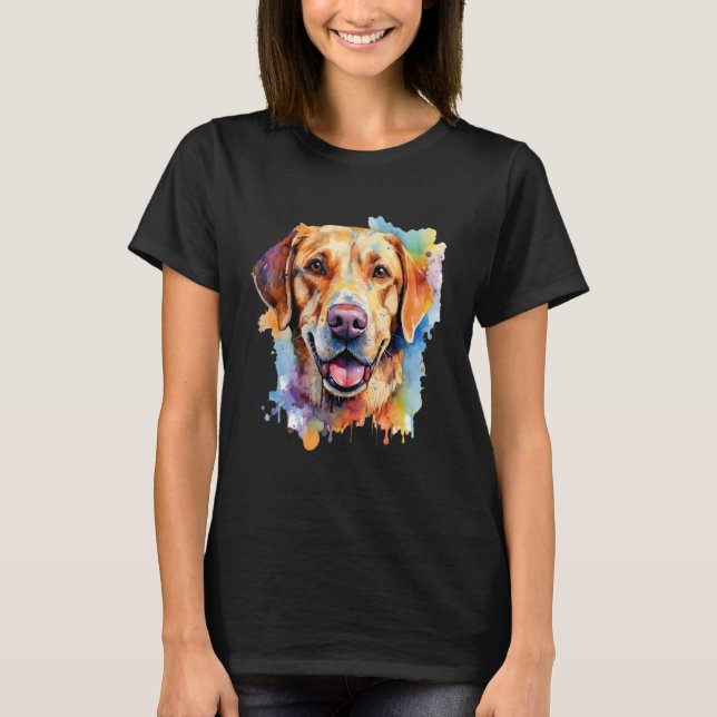 Labrador - Art Labrador T-Shirt (Vorderseite)