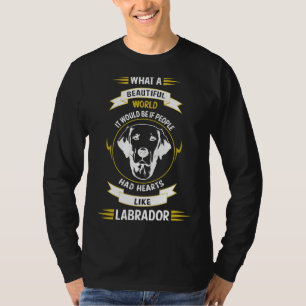 Labrador-Aufkleber T-Shirt