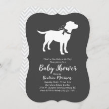 Labrador Baby Shower Gender Neutral Labrador