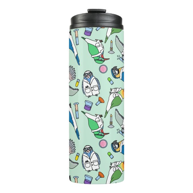 Labrador Birds - Ornithologie Thermosbecher (Vorderseite)