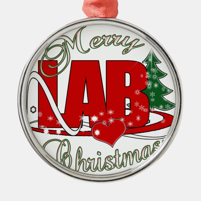 LABRADOR CHRISTMAS LABOR SILBERNES ORNAMENT (Vorne)