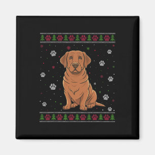 Labrador Christmas Sweater Xmas Haustier Tierhund Magnet