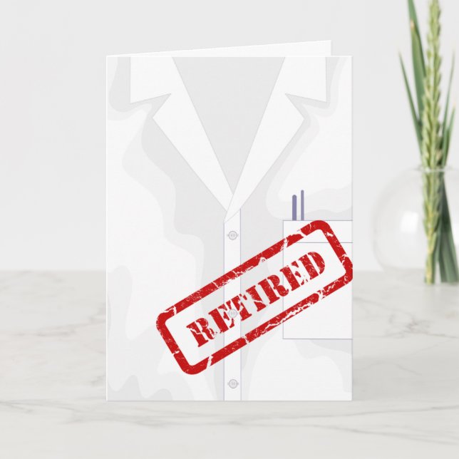 Labrador Coat Jacket Kundenfreundliche Grußkarte m Karte (Vorderseite)