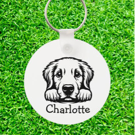 Labrador Custom Club Theme Schlüsselanhänger