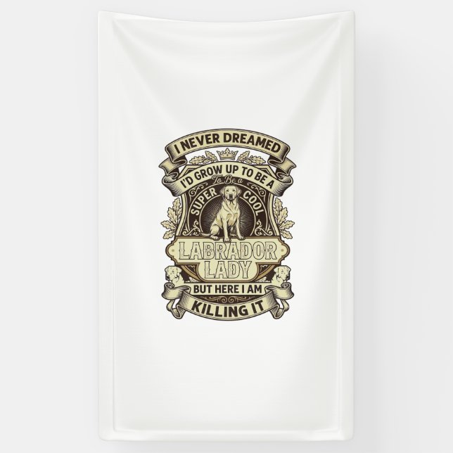 Labrador-Dame-Hund-Kronenschild_1 Banner (Vertikal)