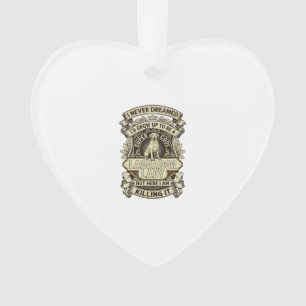 Labrador-Dame-Hund-Kronenschild_1 Ornament