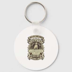 Labrador-Dame-Hund-Kronenschild_1 Schlüsselanhänger