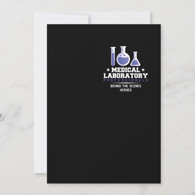 Labrador des medizinischen Laboratoriums Einladung (Vorderseite)