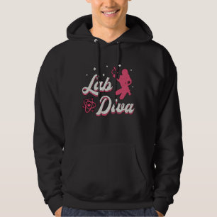 Labrador Diva Laboratory Technician Science Labrad Hoodie