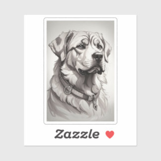 Labrador Dog Aufkleber