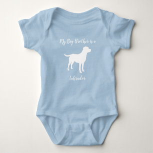 Labrador Dog Baby Dusche Strampler