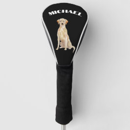 Labrador Dog Black Personal Golf Headcover