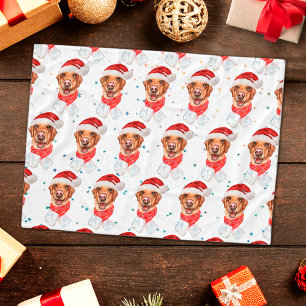 Labrador Dog Breed Christmas Fleecedecke