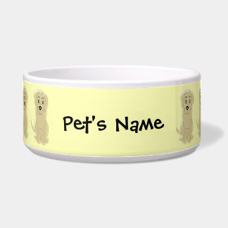 Labrador Dog Design Personalisiert Napf