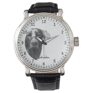 Labrador Dog elegant Armbanduhr