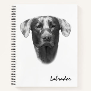 Labrador Dog elegant Notizbuch