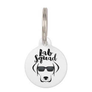 LABRADOR DOG GIFT Black Lab Gelbe Labrador Squad L Haustiermarke