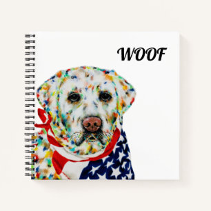 Labrador-Dog-Notebook Notizbuch