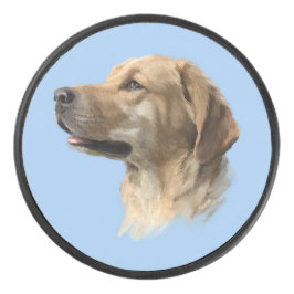 Labrador Eishockey Puck